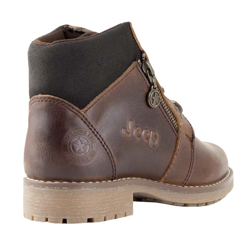 BOTAS URBANAS DE DAMA JEEP ORIGINAL 17059 ENCINO ROBLE
