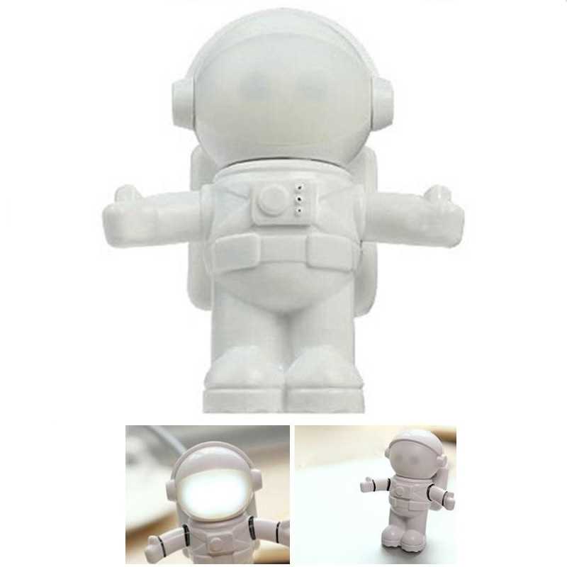 Lámpara led USB astronauta Gadgets & Fun Lampara Flexible ideal para PC o laptop Gadgets & Fun