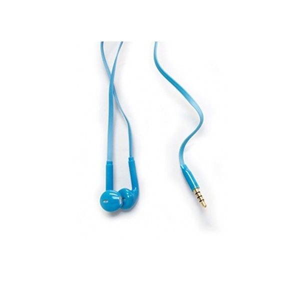 Audífonos Azul 3,5 mm Control Volumen Manos Libres Llamada Ejercicio Casa Escuela Binaural