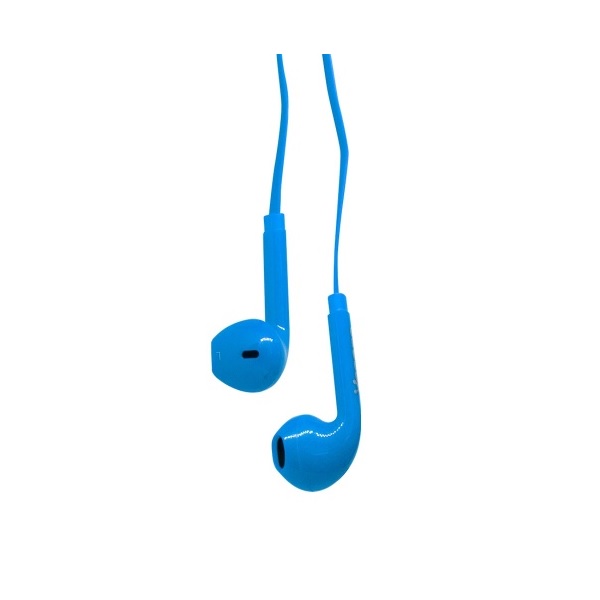 Audífonos Azul 3,5 mm Control Volumen Manos Libres Llamada Ejercicio Casa Escuela Binaural