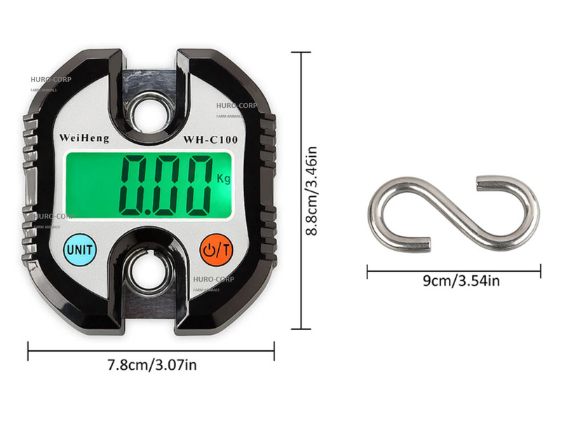 Báscula Industrial Digital Colgante Weiheng Wh-c100 150kg 