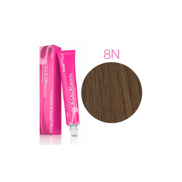Tinte Socolor Beauty Matrix 8N 90g.