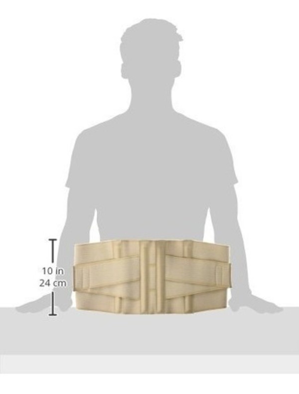 Faja Sacrolumbar Lumbo Sacra Reforzada Lujo Talla S