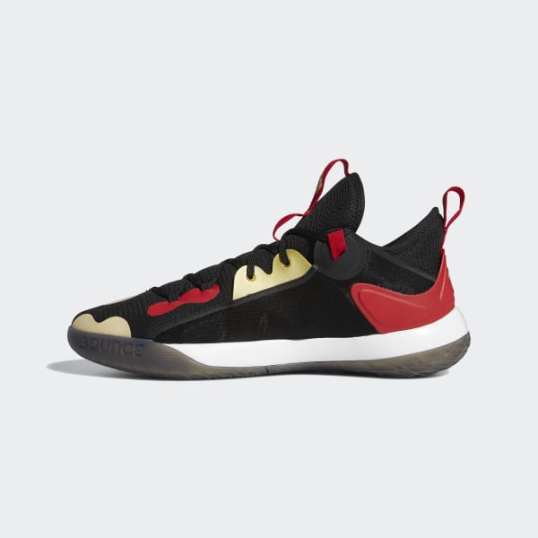 TENIS ADIDAS HARDEN STEPBACK 2 NEGRO/ROJO FZ1386