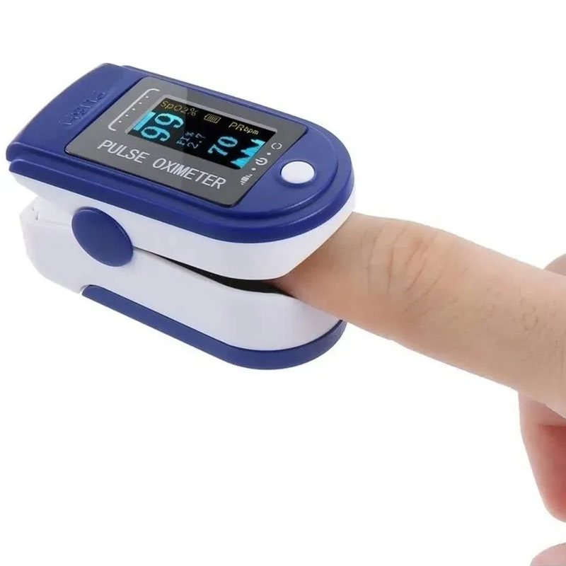 Fralugio Oximetro Pulsioximetro para medición de oxigenación equipo médico .