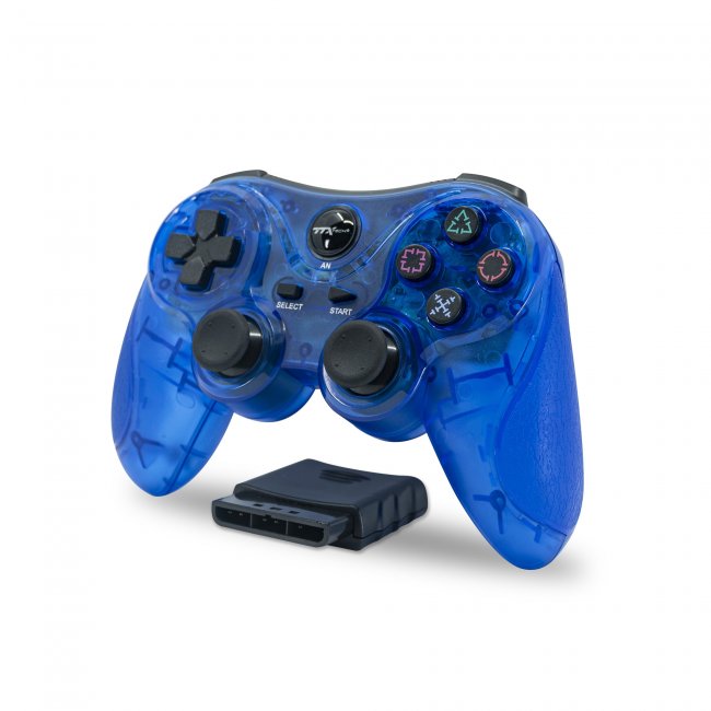 Control Inalambrico Wireless para PS2 Azul TTX TECH