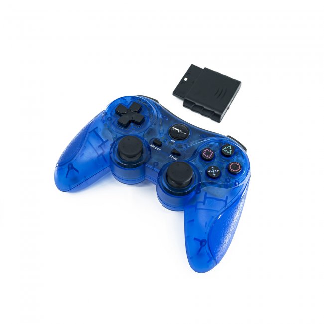 Control Inalambrico Wireless para PS2 Azul TTX TECH