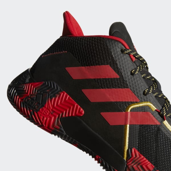 TENIS ADIDAS COURT VISION 2 NEGRO/ROJO FZ1458