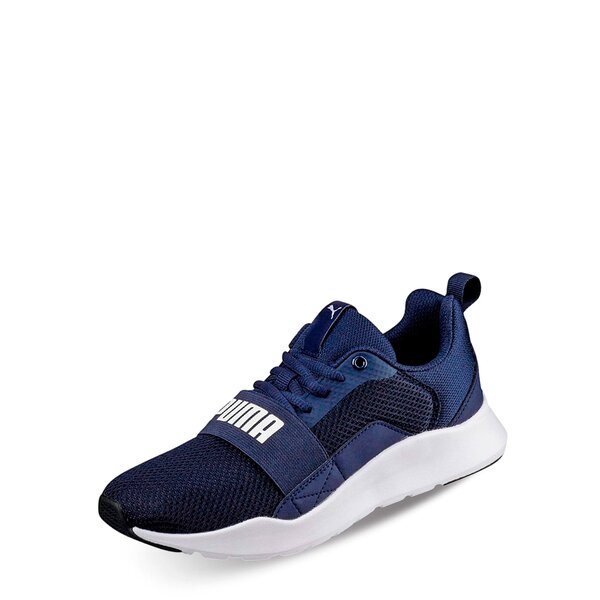 TENIS PUMA WIRED JR AZUL 366901 03