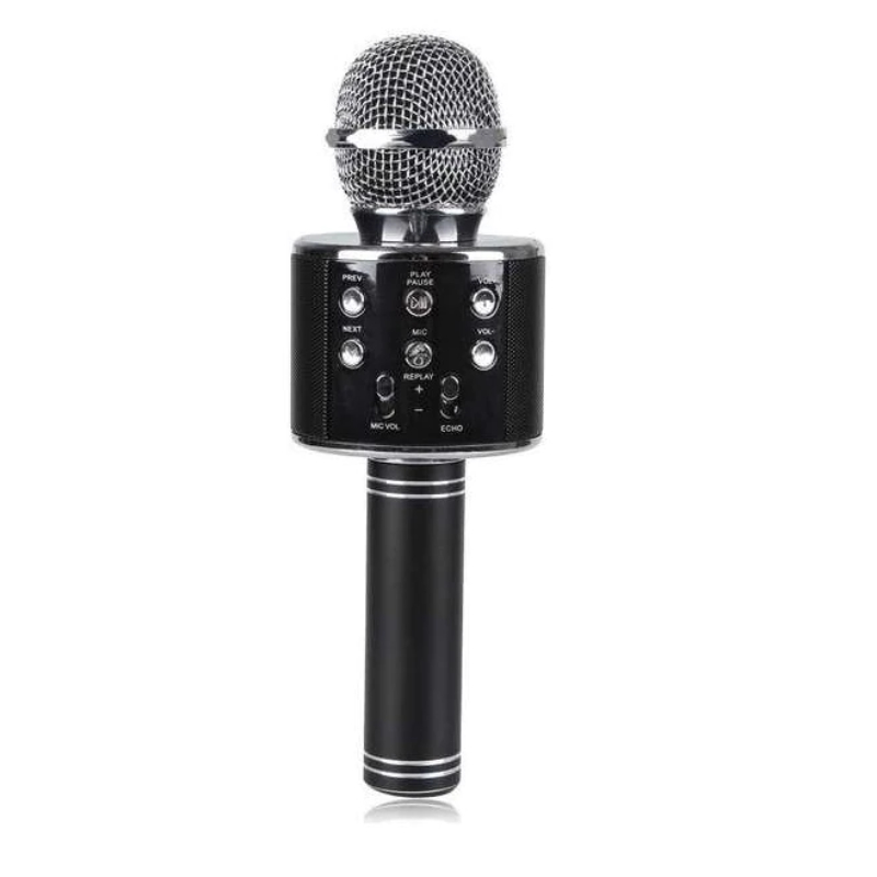 Micrófono Con Bocina Inalámbrico para Karaoke Bluetooth Mp3 USB 