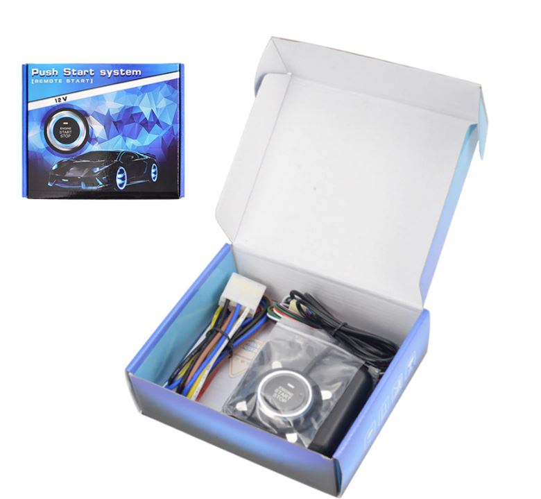 Botón De Encendido Para Automóvil Accesorios Kit Botón