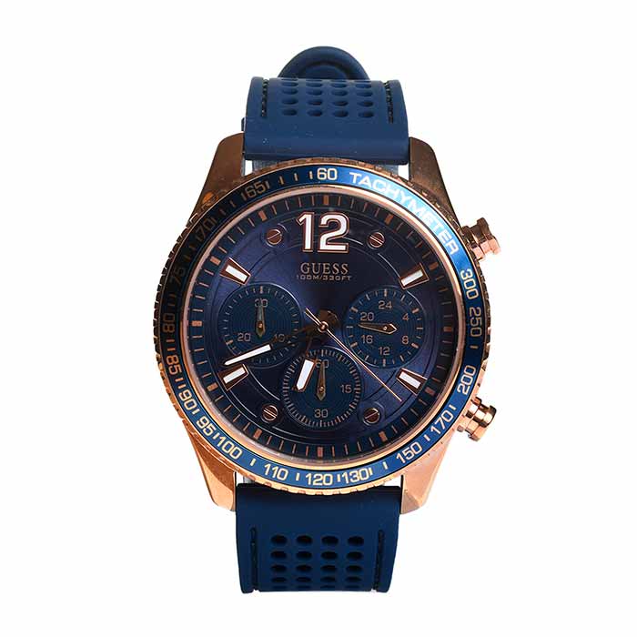 Reloj Guess Hombre Fleet Casual Azul 