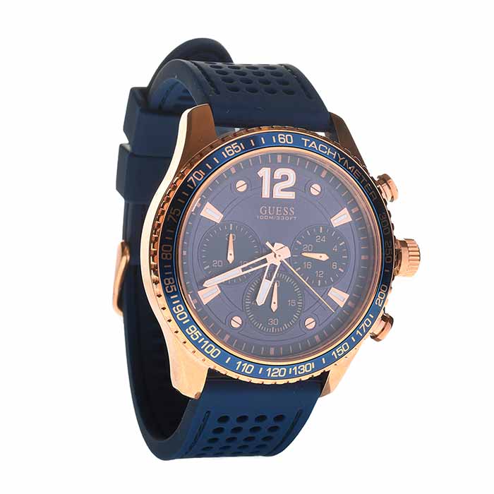 Reloj Guess Hombre Fleet Casual Azul 