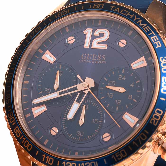 Reloj Guess Hombre Fleet Casual Azul 