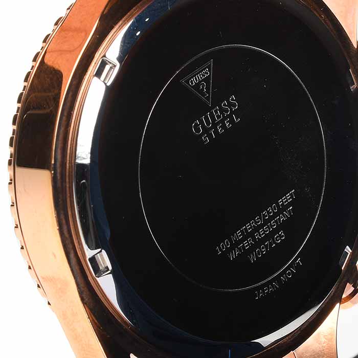 Reloj Guess Hombre Fleet Casual Azul 