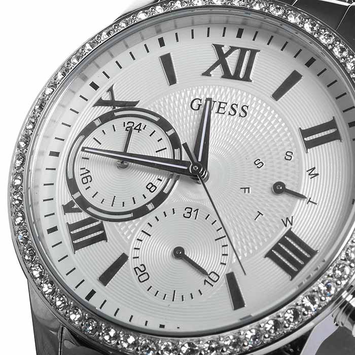 Reloj GUESS Mujer SOLAR plateado