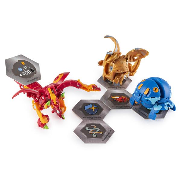 Bakugan Battle Planet Ultra 3 Pack PYRUS NILLIOUS