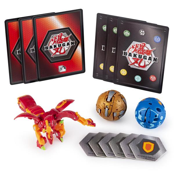 Bakugan Battle Planet Ultra 3 Pack PYRUS NILLIOUS