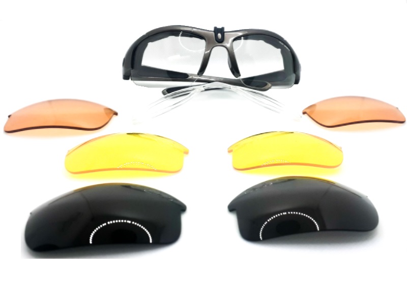 Lente Goggle Deportivo Graduable RUDI sports Intercambiable