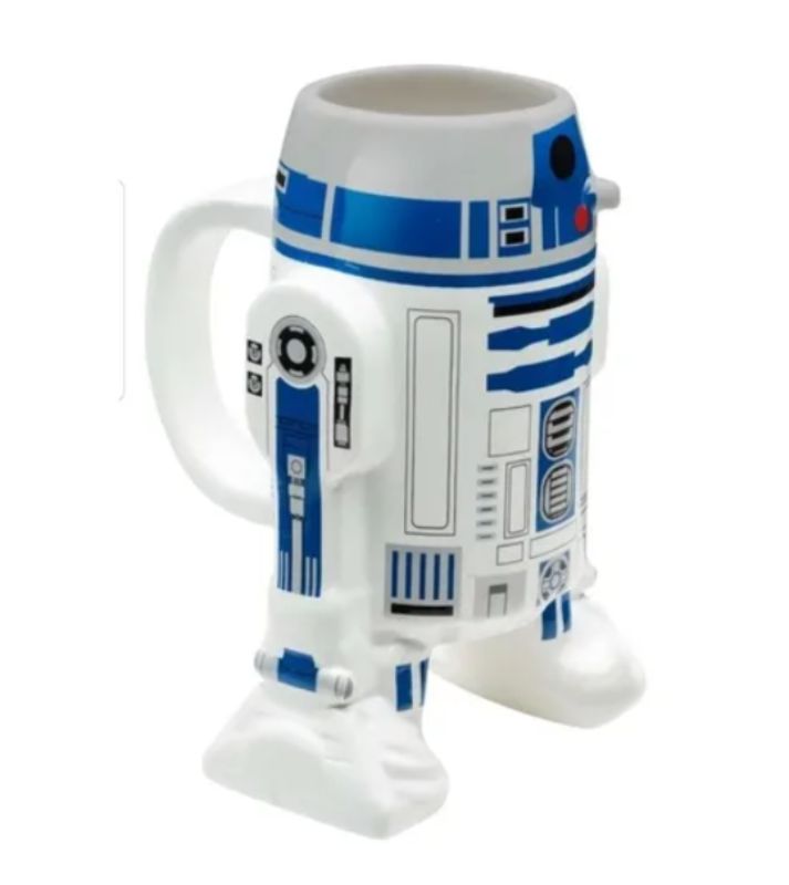 Taza R2-d2 3d Star Wars R2 D2 Disney Cafe Tarro Md1