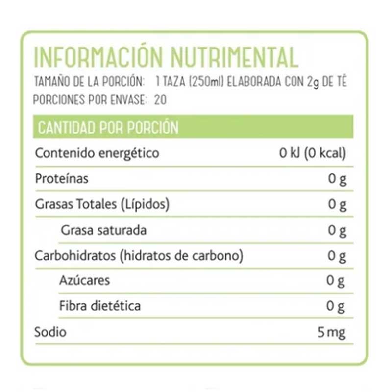 Té Verde Euro Te Detox Green 100g