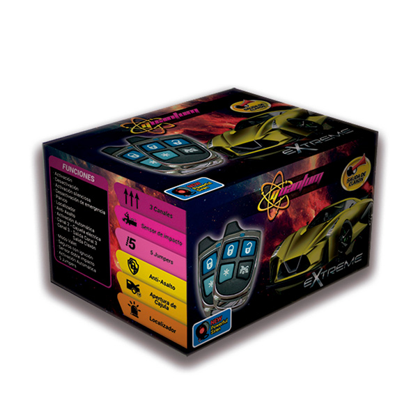 Kit De Alarma Universal Para Auto Seguridad Extreme ALEXQU
