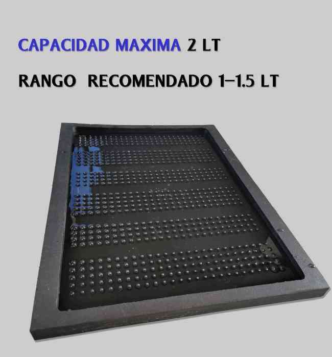 Tapete Sanitizante El Original para Calzado de Caucho Puntas Flexibles Extra Resistente 40x52 cms