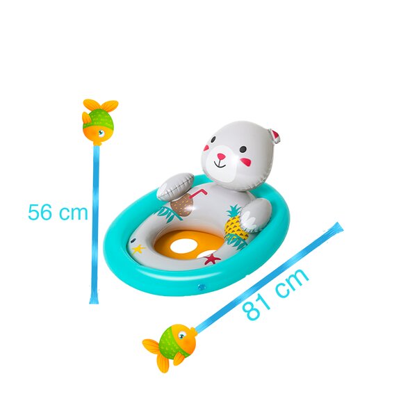 Salvavidas Flotador Inflable Acuático Bestway Diseño Conejo