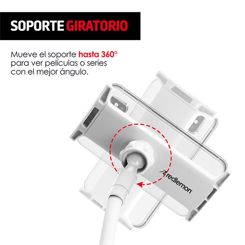 Soporte para Tablet Y Celular Flexible Tipo Brazo Redlemon