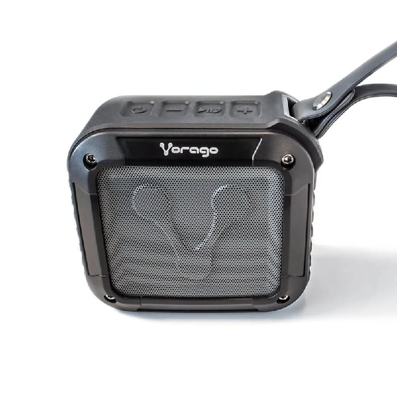 Bocina VORAGO BSP-300 3W Negro Bluetooth PORTATIL INALAMBRICO RECARGABLE 3.5MM CEL MICRO USB AUDIO