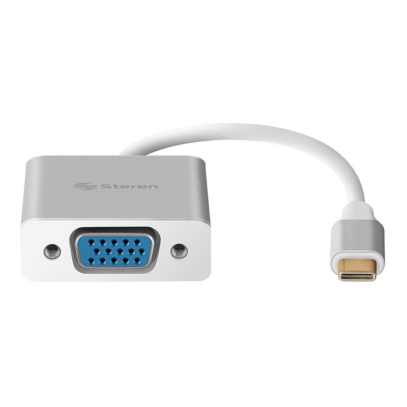 Adaptador USB C a VGA