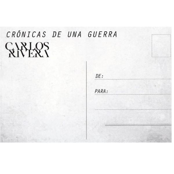 Carlos Rivera ~ Crónicas de una guerra (2CD+DVD)