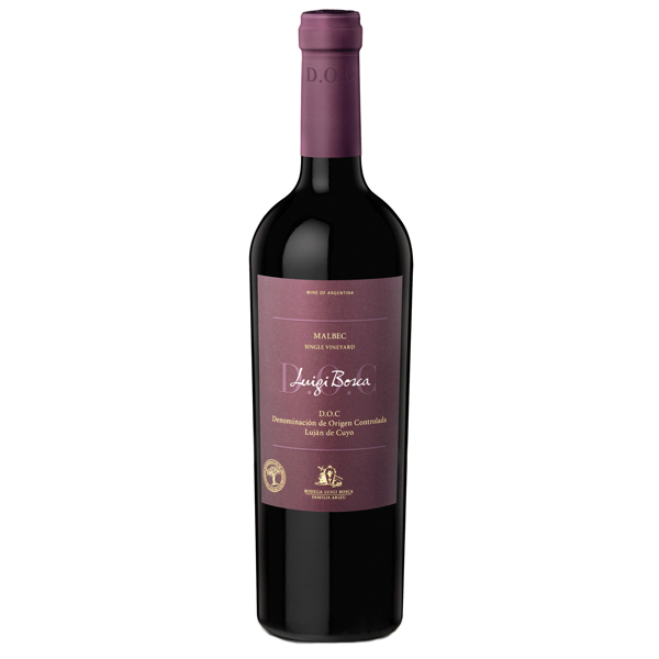 VINO TINTO, LUIGI BOSCA MALBEC DOC, 750 ML