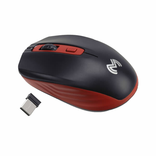 Mouse Inalámbrico Ergonómico Mater MC-MOUSEBTR - Multicolor