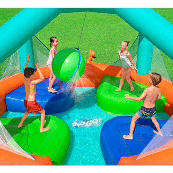 Inflable Parque Acuático Infantil Grande Multicolor