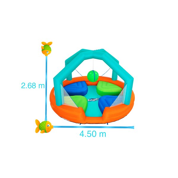 Inflable Parque Acuático Infantil Grande Multicolor