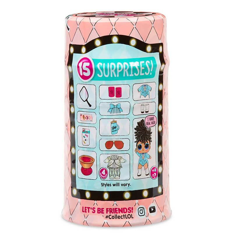 Muñeca L.O.L. Surprise colección HAIRGOALS son 12 muñecas diferentes