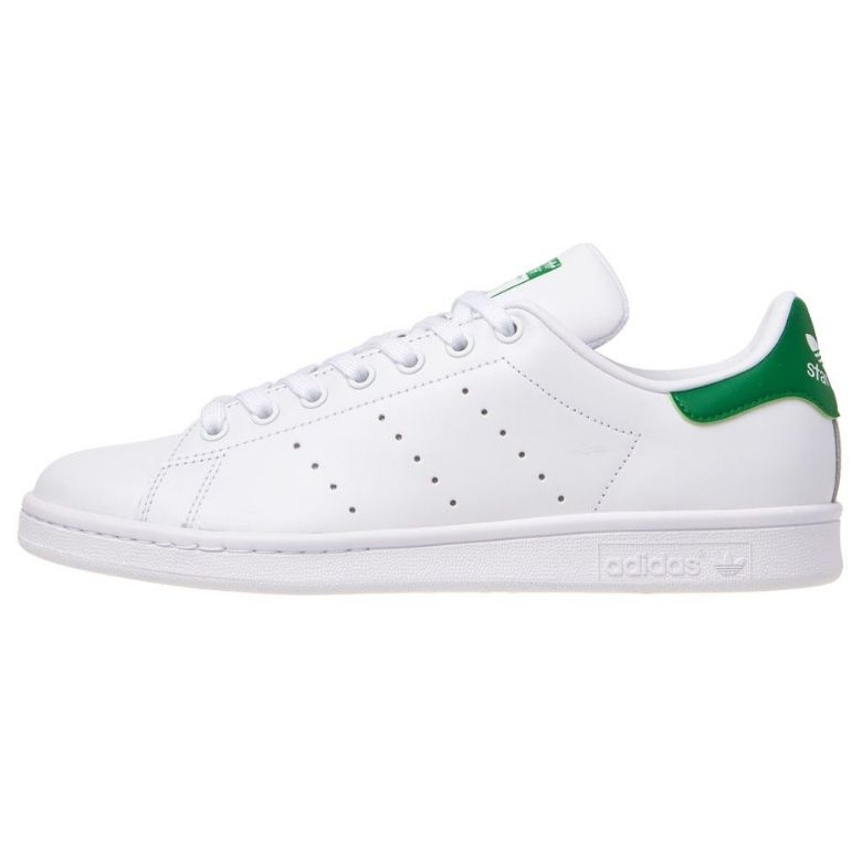 Tenis Adidas Stan Smith Classic Blanco con Verde Originales M20324