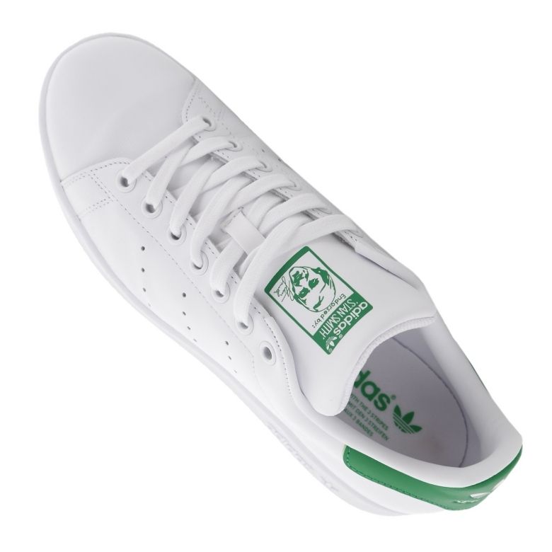Tenis Adidas Stan Smith Classic Blanco con Verde Originales M20324