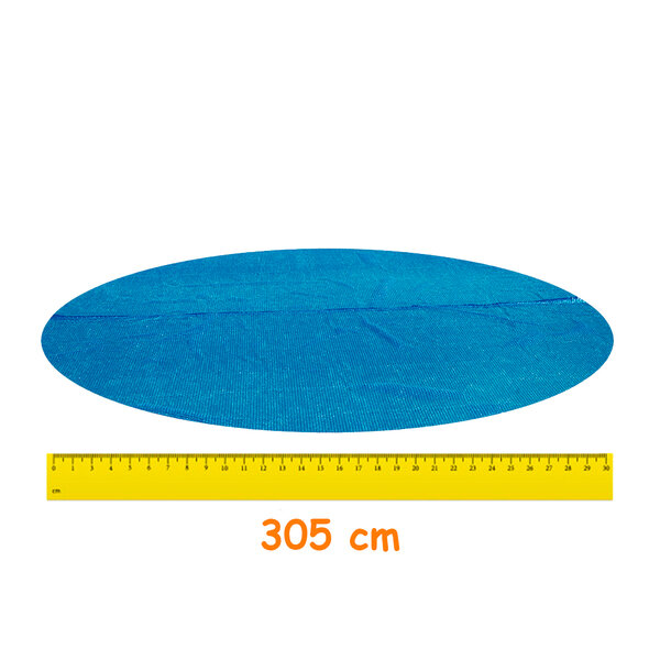 Cubierta Cobertor Solar Para Alberca Piscina Redonda Azul De Burbuja 3.05 M Bestway
