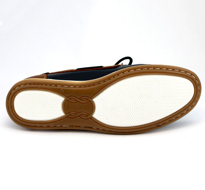 Top Sider Mocasín Marinero Caballero Cómodos Combinados Piel