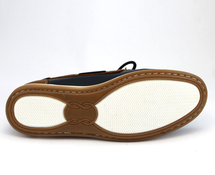 Top Sider Mocasín Marinero Caballero Cómodos Combinados Piel