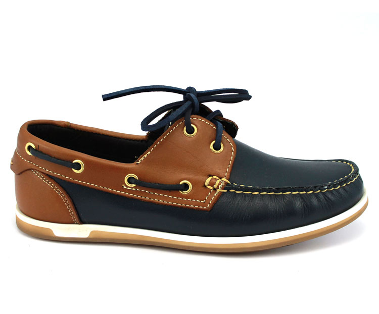 Top Sider Mocasín Marinero Caballero Cómodos Combinados Piel