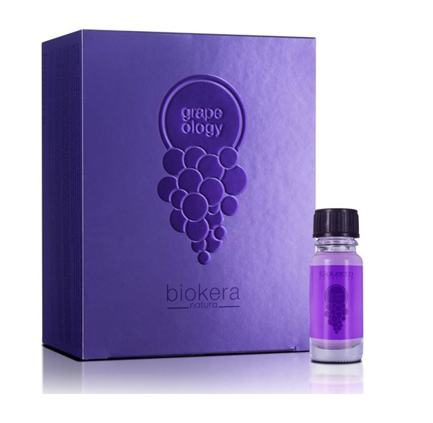 Kit shampoo, acondicionador y Aceite de Grapeology para cabellos maltratados Salerm 21