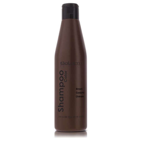 Shampoo Matizador Color Castaño 250ml Salerm