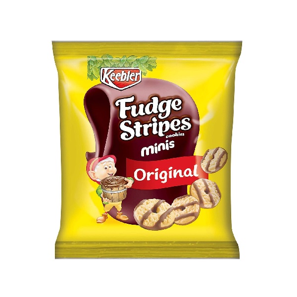 Galletas Mini Fudge Stripes Original Keebler, Caja con 36 piezas, 2.04 kg