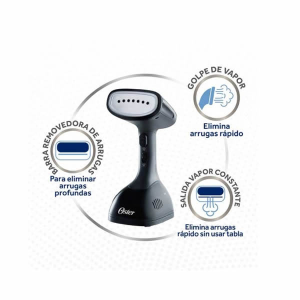 Plancha de Vapor Vertical Oster GCSTES100 - Negro