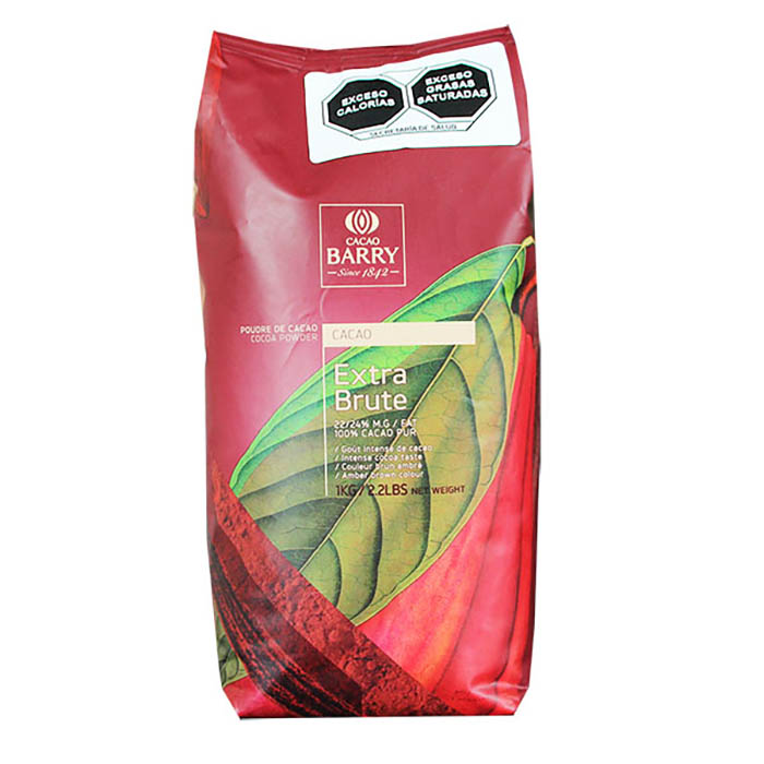 Cocoa extra Brute Callebaut Barry Bolsa de 1 Kg