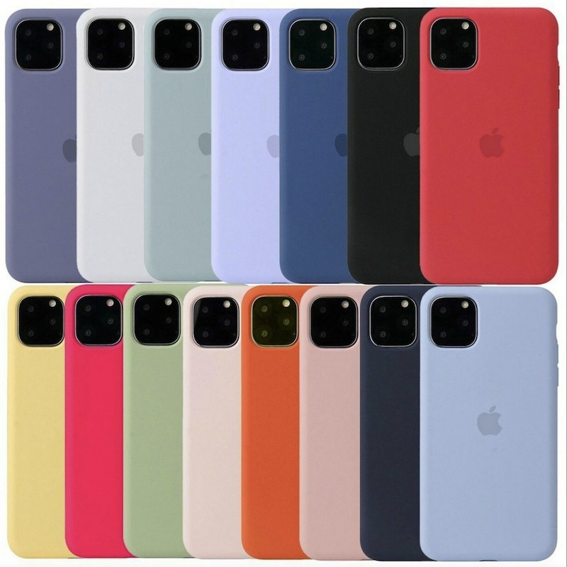 Case protector de silicón para iPhone 12 Pro Modelo Original (Sin protección de cámara)