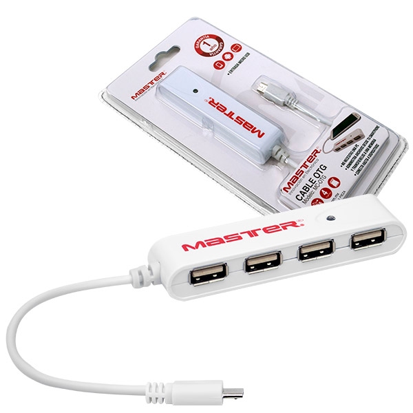 Adaptador OTG para Conectar Dispositivos USB a Teléfonos Móviles / Master / MC-OTG